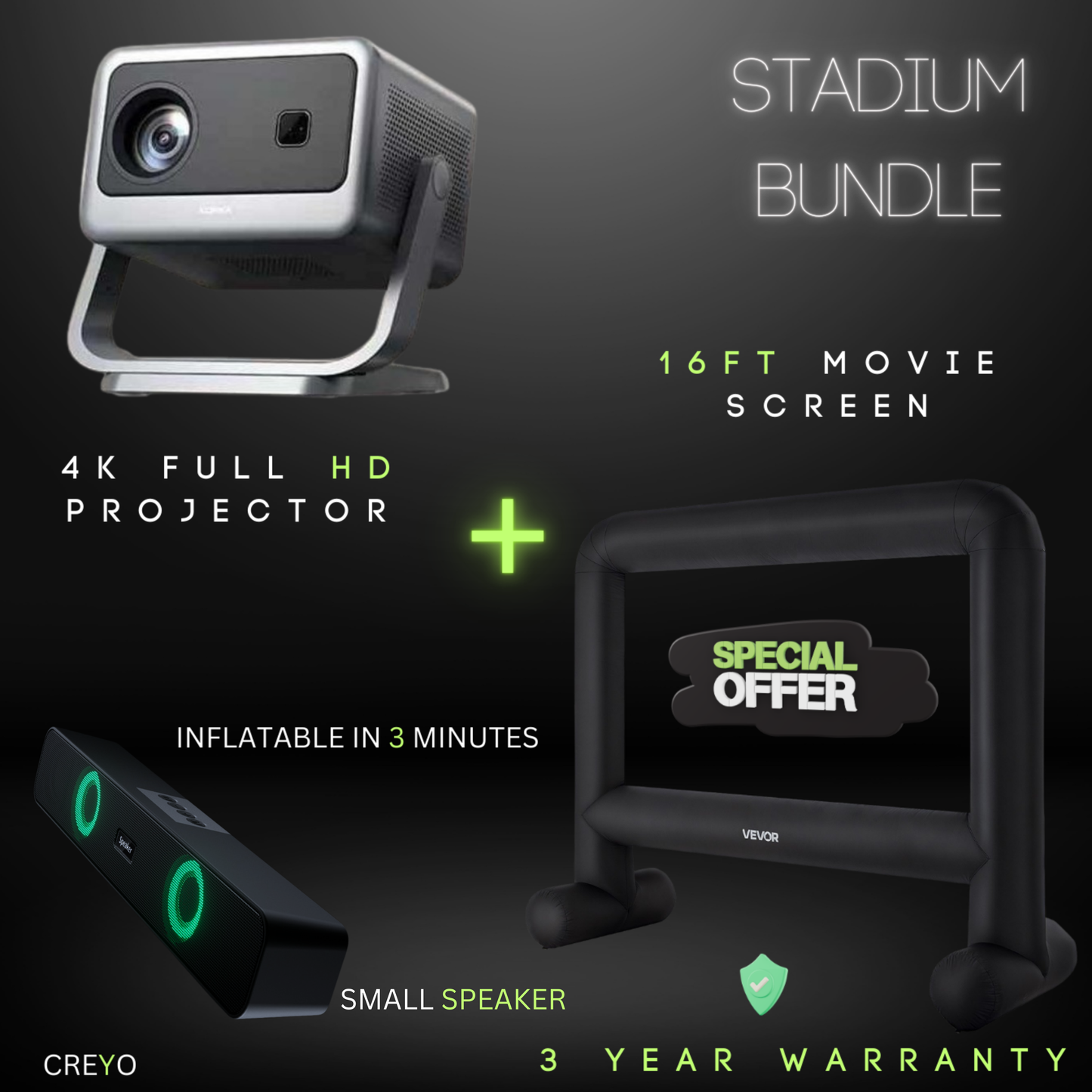 The Creyo™ Core 4K: Standard Edition