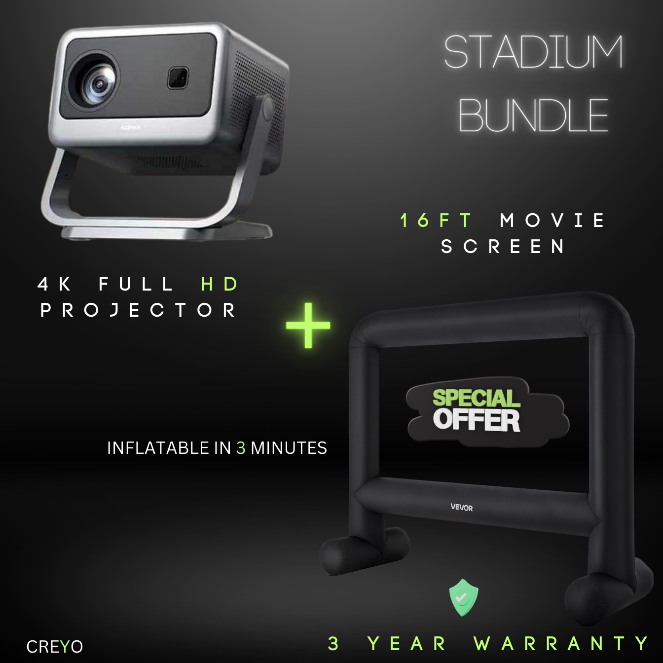 The Creyo™ Core 4K: Standard Edition